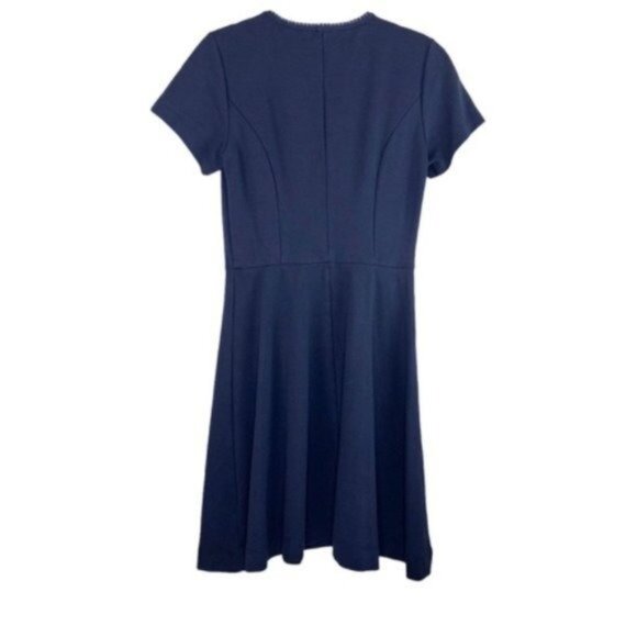 Draper James Blue Fit and Flare Dress - Picture 5 of 5